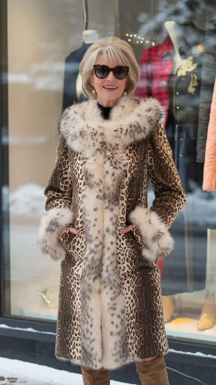 22 образа для женщин старше 50 лет — зима: оставайтесь стильными и не мёрзните