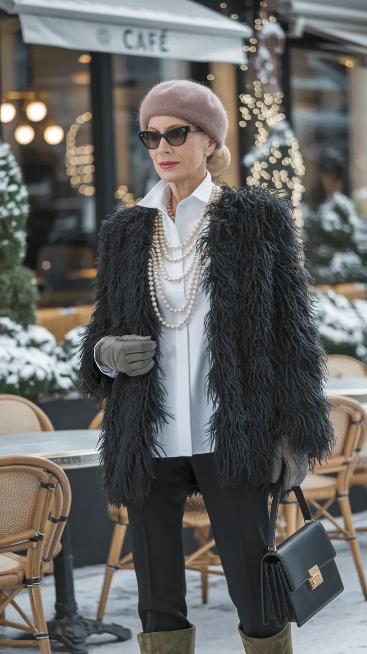 23 образа для женщин старше 60 лет на зиму, которые изменят ваше представление о стиле в холодное время года 23 образа для женщин старше 60 лет на зиму, которые изменят ваше представление о стиле в холодное время года