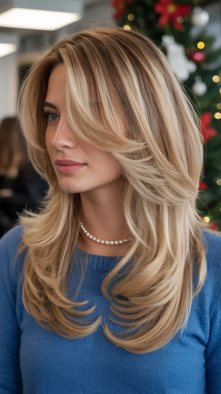 25 идей окрашивания волос в блонд на зиму: от ледяных оттенков до тёплого золотистого сияния