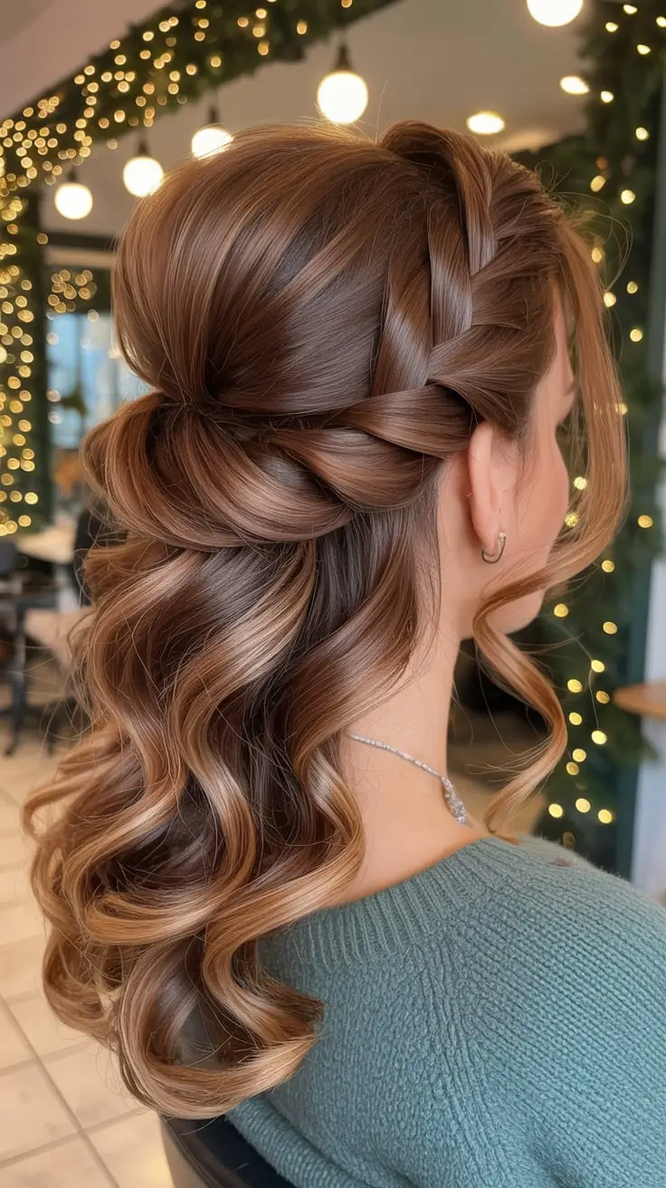 21 идея элегантных зимних причёсо