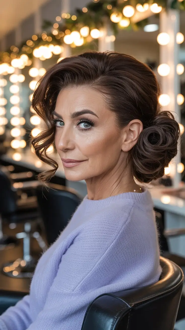 23 стрижки и цвета волос для женщин старше 60 лет, которые выглядят элегантно зимой