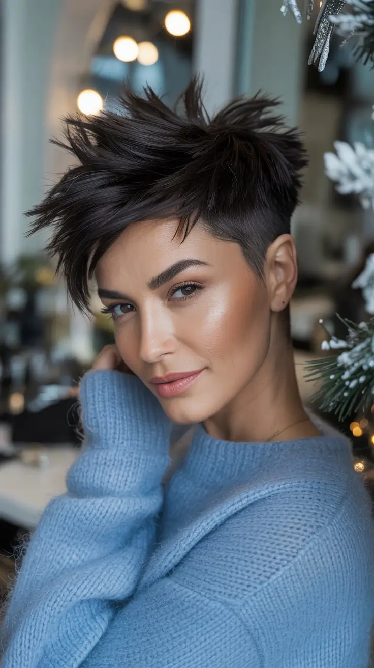 24 стильные короткие зимние стрижки, которые вдохновят вас на создание нового образа