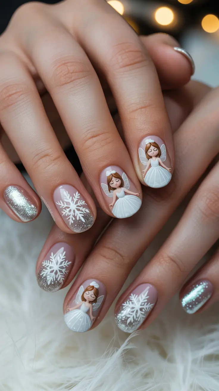 24 милых зимних маникюра, которые вам захочется повторить