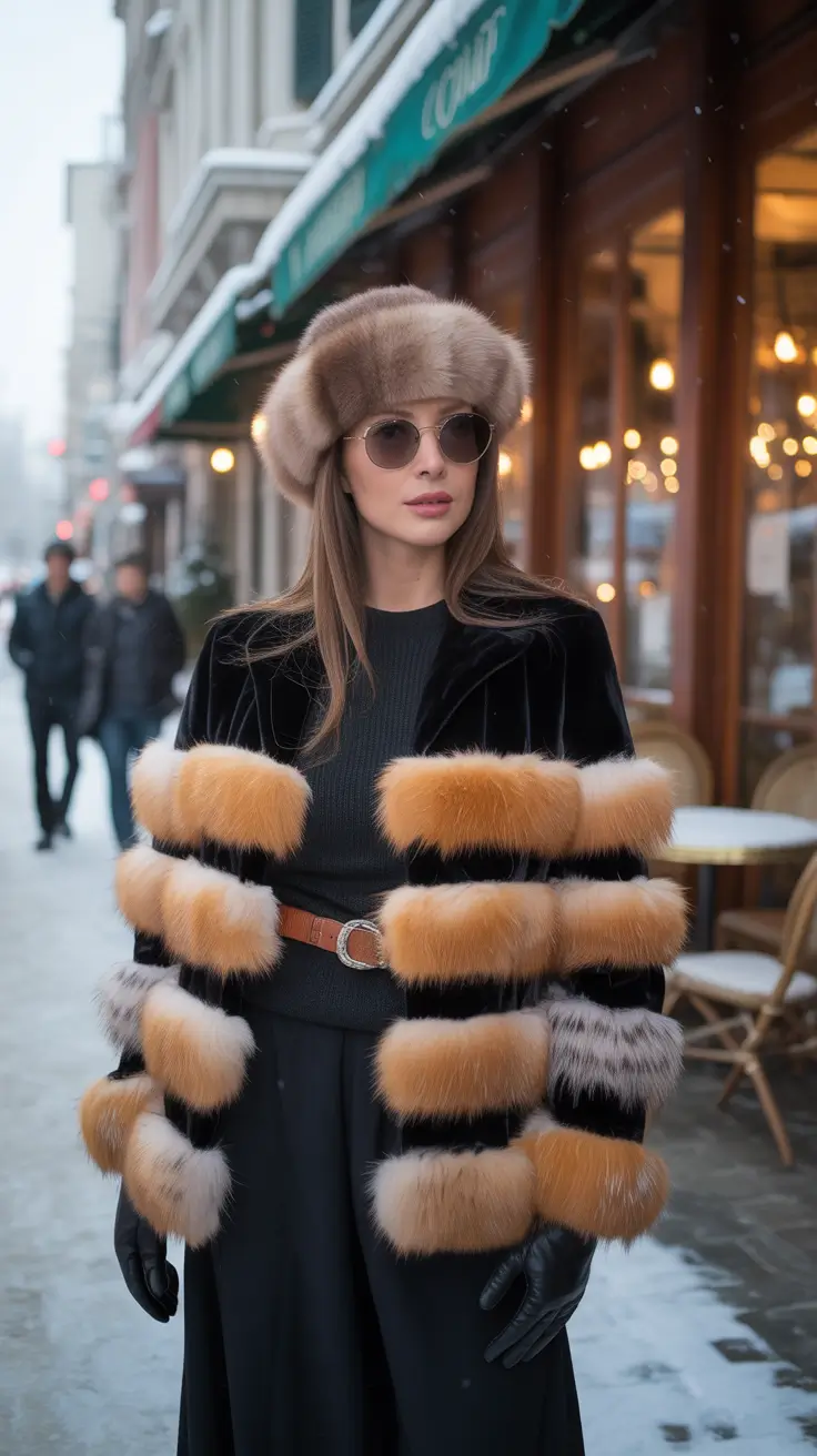 24 стильных варианта зимних нарядов