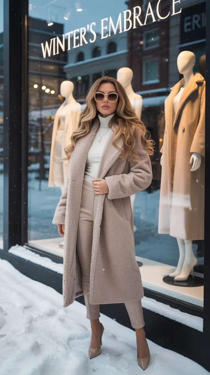 24 стильных зимних образа: элегантное и неподвластное времени вдохновение