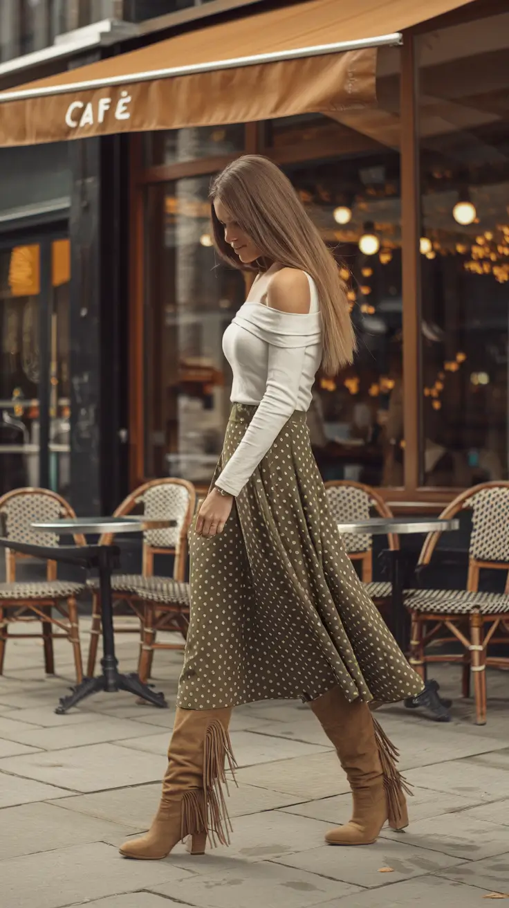 21 осенний образ с ботинками — модные идеи