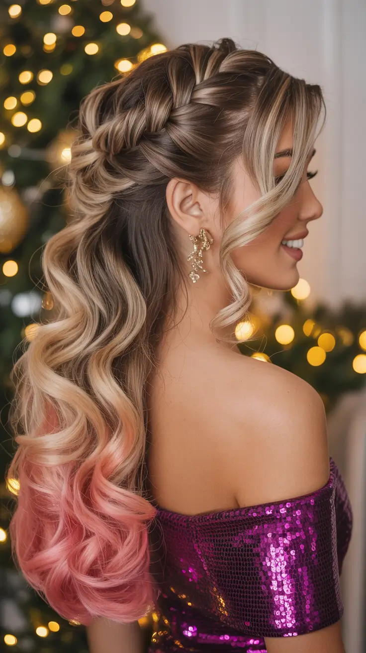 22 идеи причёсок для рождественской вечеринки, которые позволят вам блистать всю ночь 22 идеи причёсок для рождественской вечеринки, которые позволят вам блистать всю ночь