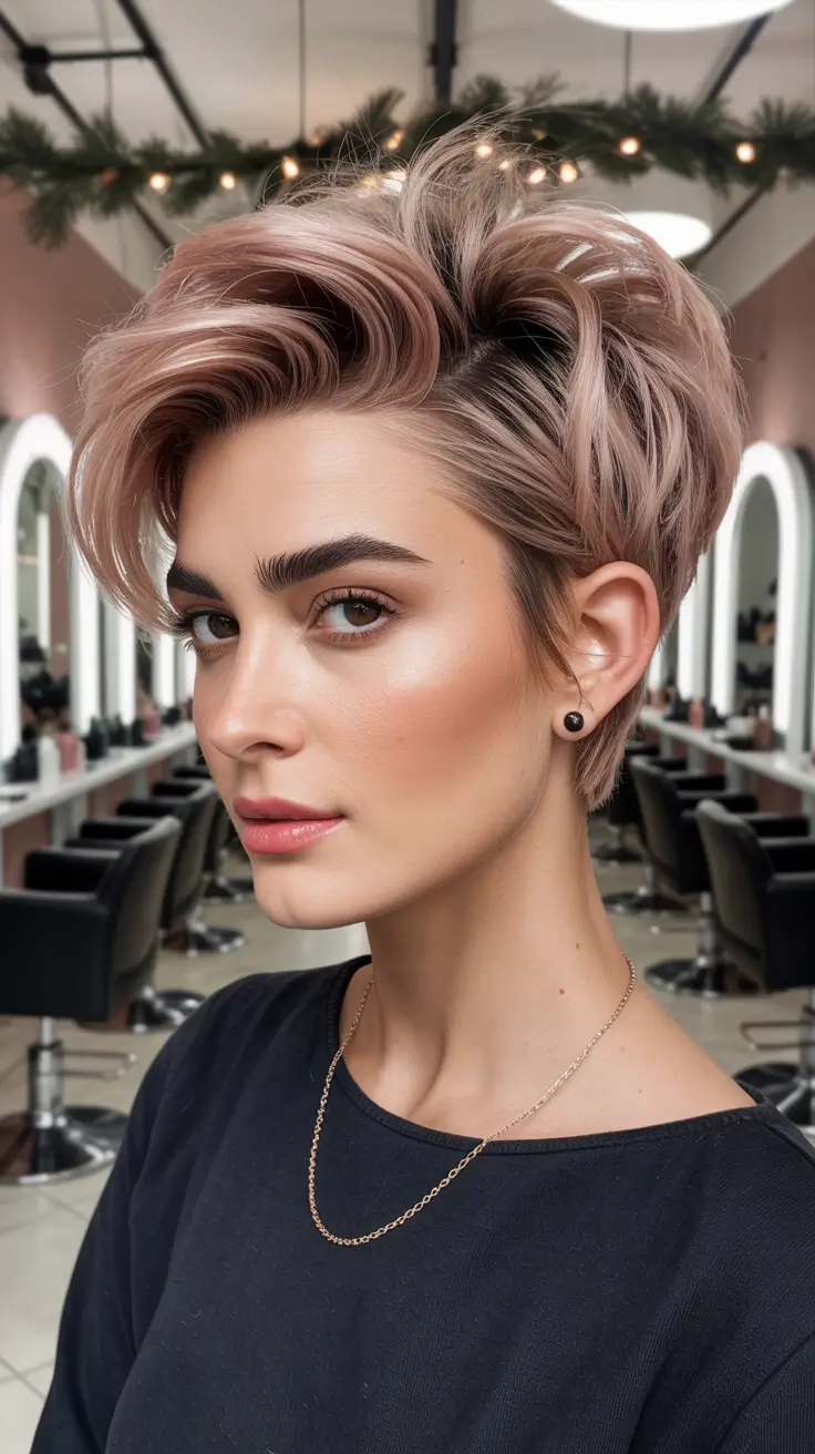 24 стильные короткие зимние стрижки, которые вдохновят вас на создание нового образа