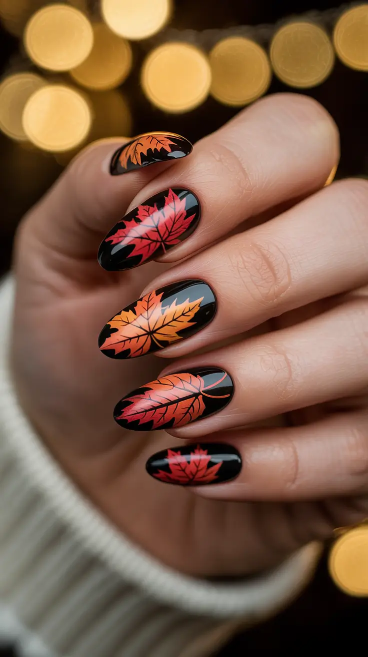 22 идеи осеннего дизайна ногтей, которые вам захочется повторить