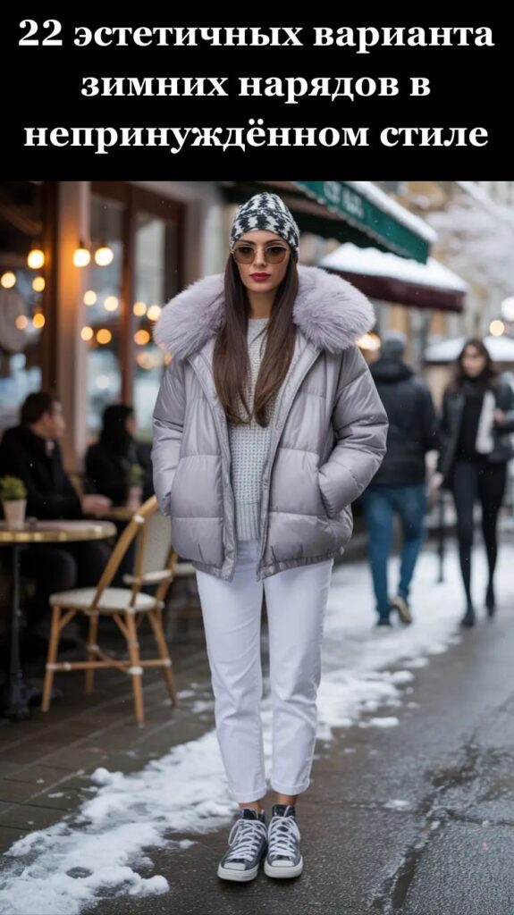 22 эстетичных варианта зимних нарядов в непринуждённом стиле