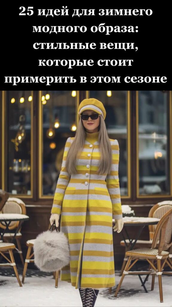 25 идей для зимнего модного образа: стильные вещи, которые стоит примерить в этом сезоне 25 идей для зимнего модного образа: стильные вещи, которые стоит примерить в этом сезоне