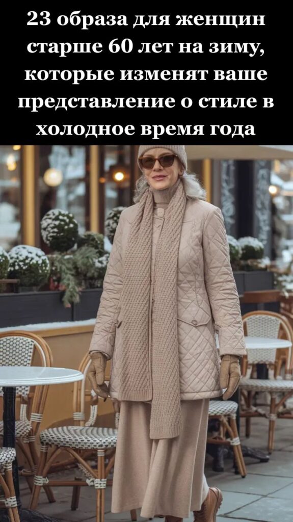 23 образа для женщин старше 60 лет на зиму, которые изменят ваше представление о стиле в холодное время года 23 образа для женщин старше 60 лет на зиму, которые изменят ваше представление о стиле в холодное время года