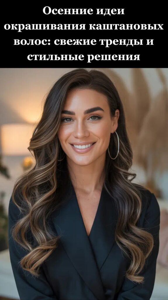 Осенние идеи окрашивания каштановых волос: свежие тренды и стильные решения Осенние идеи окрашивания каштановых волос: свежие тренды и стильные решения