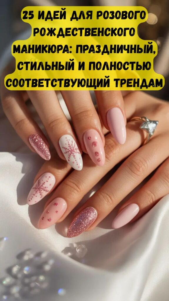 25 идей для розового рождественского маникюра: праздничный, стильный и полностью соответствующий трендам 25 идей для розового рождественского маникюра: праздничный, стильный и полностью соответствующий трендам