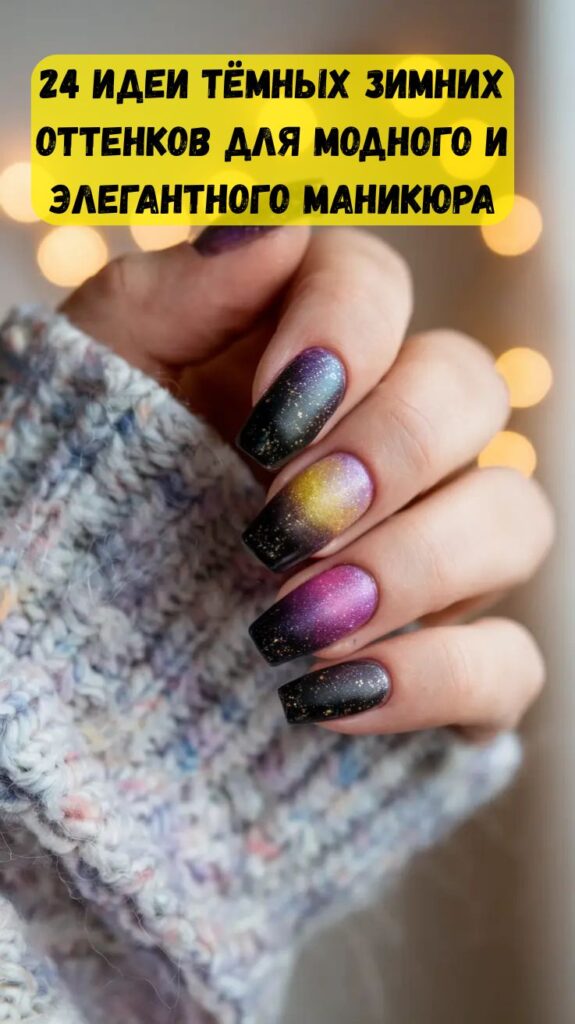 24 идеи тёмных зимних оттенков для модного и элегантного маникюра 24 идеи тёмных зимних оттенков для модного и элегантного маникюра