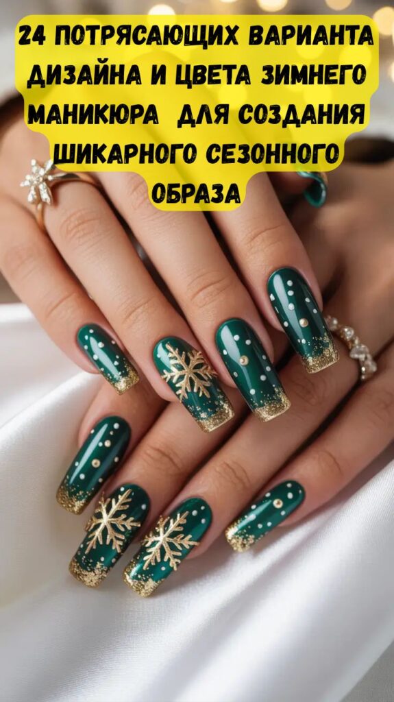 24 потрясающих варианта дизайна и цвета зимнего маникюра для создания шикарного сезонного образа 24 потрясающих варианта дизайна и цвета зимнего маникюра для создания шикарного сезонного образа