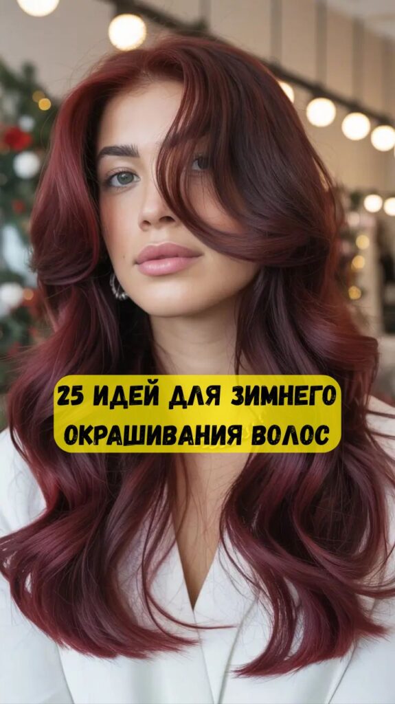 25 идей для зимнего окрашивания волос