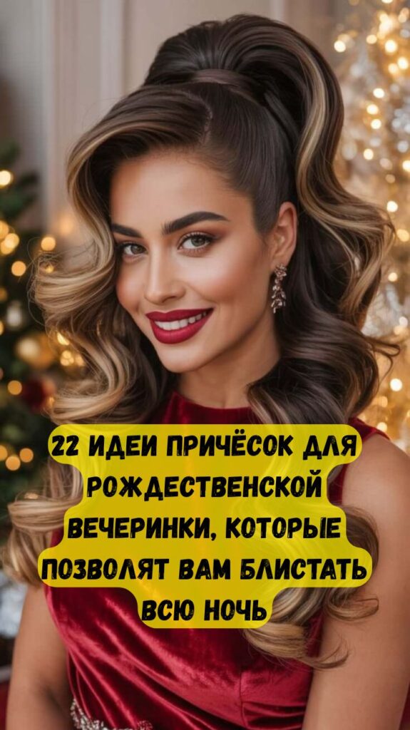 22 идеи причёсок для рождественской вечеринки, которые позволят вам блистать всю ночь 22 идеи причёсок для рождественской вечеринки, которые позволят вам блистать всю ночь