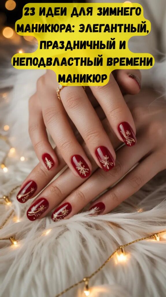 23 идеи для зимнего маникюра: элегантный, праздничный и неподвластный времени маникюр 23 идеи для зимнего маникюра: элегантный, праздничный и неподвластный времени маникюр