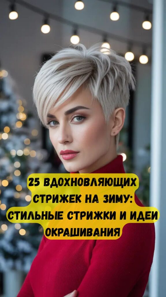 25 вдохновляющих стрижек на зиму: стильные стрижки и идеи окрашивания