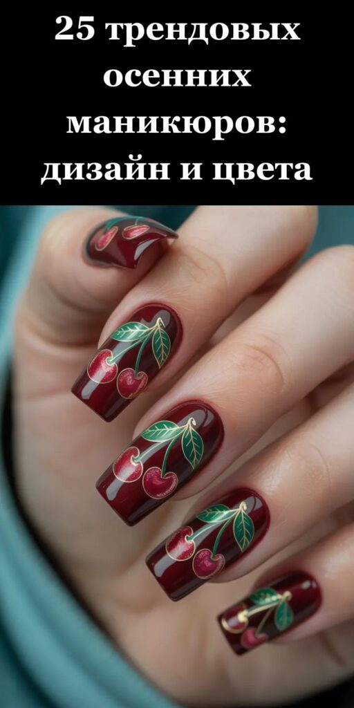 25 трендовых осенних маникюров: дизайн и цвета 25 трендовых осенних маникюров: дизайн и цвета