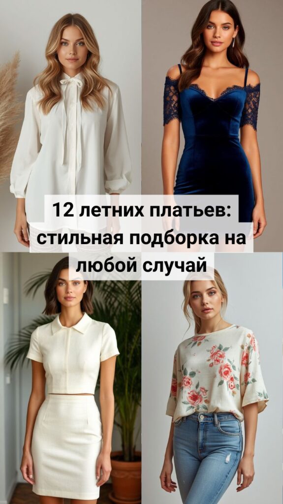 12 летних платьев: стильная подборка на любой случай