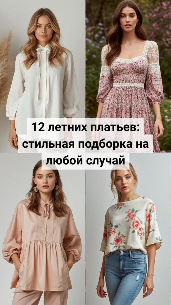 12 летних платьев: стильная подборка на любой случай