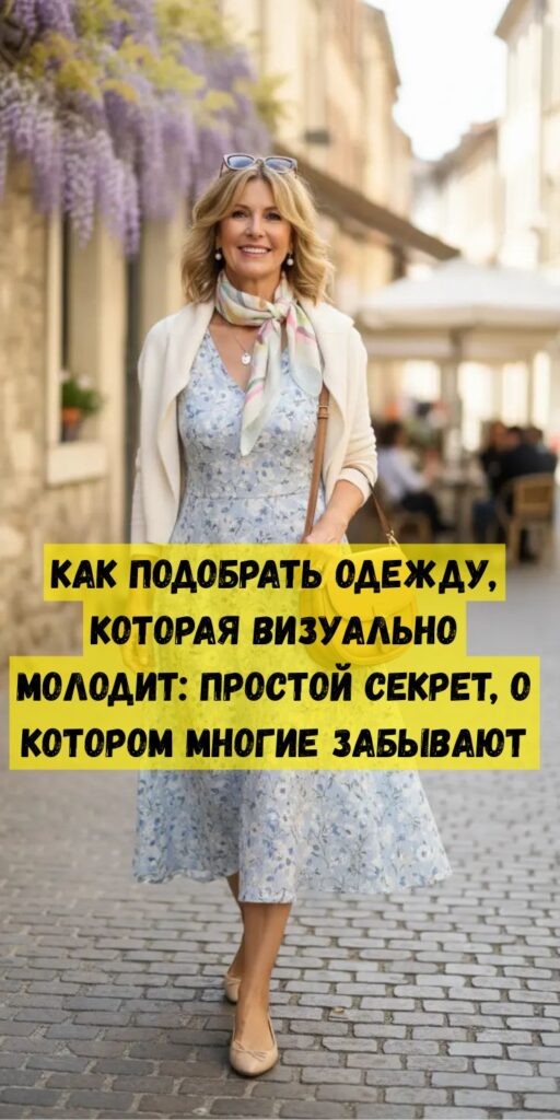 Как подобрать одежду, которая визуально молодит: простой секрет, о котором многие забывают Как подобрать одежду, которая визуально молодит: простой секрет, о котором многие забывают