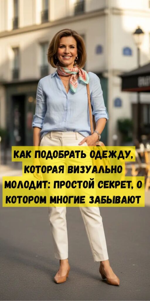 Как подобрать одежду, которая визуально молодит: простой секрет, о котором многие забывают Как подобрать одежду, которая визуально молодит: простой секрет, о котором многие забывают