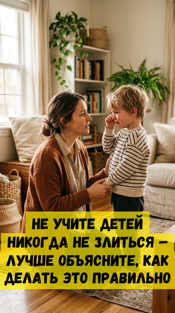 Не учите детей никогда не злиться &ndash; лучше объясните, как делать это правильно