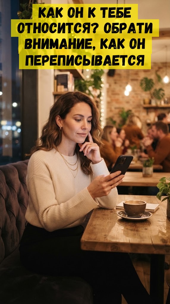 Как он к тебе относится? Обрати внимание, как он переписывается