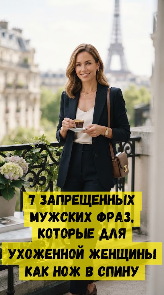 7 запрещенных мужских фраз, которые для ухоженной женщины как нож в спину