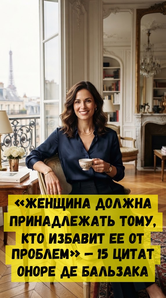 «ЖЕНЩИНА ДОЛЖНА ПРИНАДЛЕЖАТЬ ТОМУ, КТО ИЗБАВИТ ЕЕ ОТ ПРОБЛЕМ» — 15 ЦИТАТ ОНОРЕ ДЕ БАЛЬЗАКА «ЖЕНЩИНА ДОЛЖНА ПРИНАДЛЕЖАТЬ ТОМУ, КТО ИЗБАВИТ ЕЕ ОТ ПРОБЛЕМ» — 15 ЦИТАТ ОНОРЕ ДЕ БАЛЬЗАКА