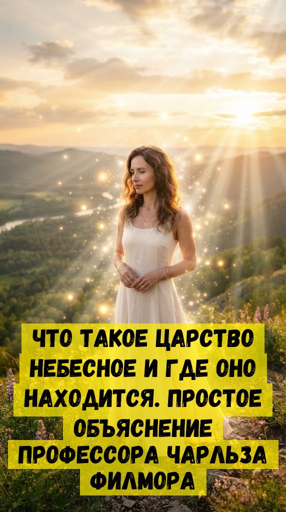 Что такое Царство небесное и где оно находится. Простое объяснение профессора Чарльза Филмора