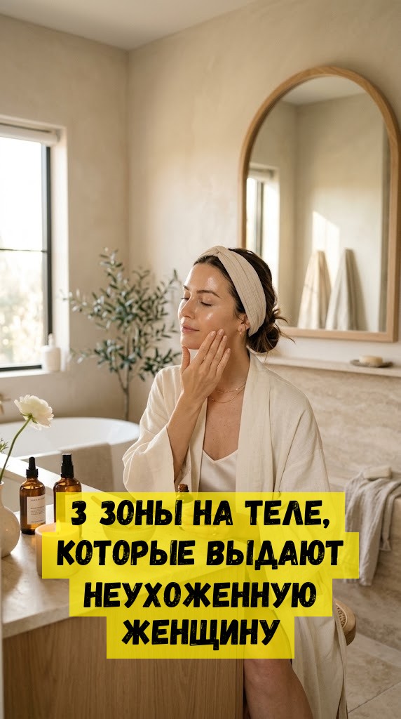 3 зоны на теле, которые выдают неухоженную женщину