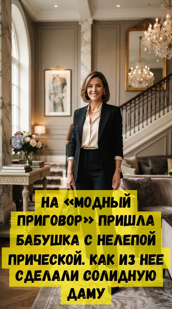 На &laquo;Модный приговор&raquo; пришла бабушка с нелепой прической. Как из нее сделали солидную даму