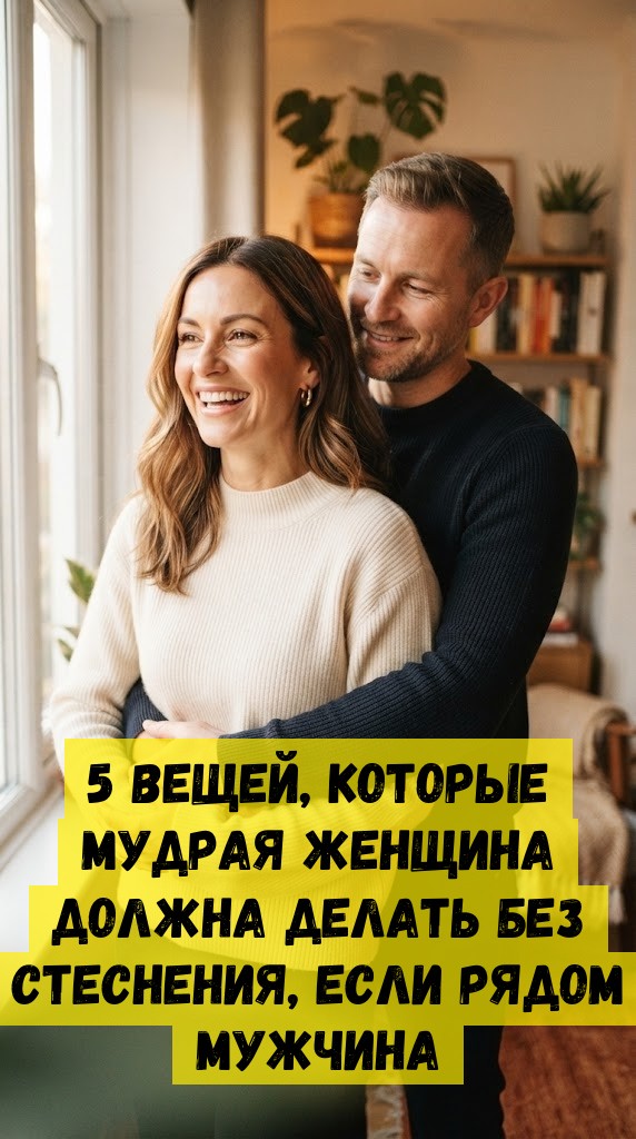 5 вещей, которые мудрая женщина должна делать без стеснения, если рядом мужчина