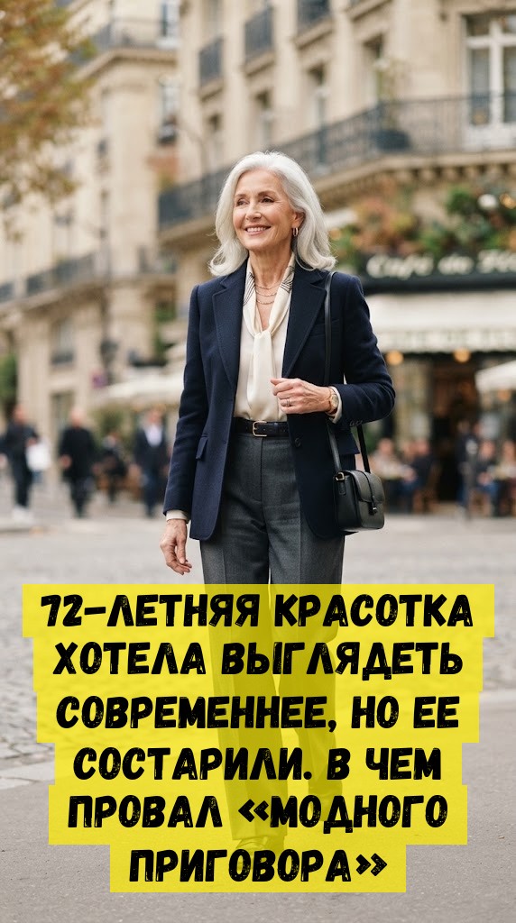 72-летняя красотка хотела выглядеть современнее, но ее состарили. В чем провал &laquo;Модного приговора&raquo;