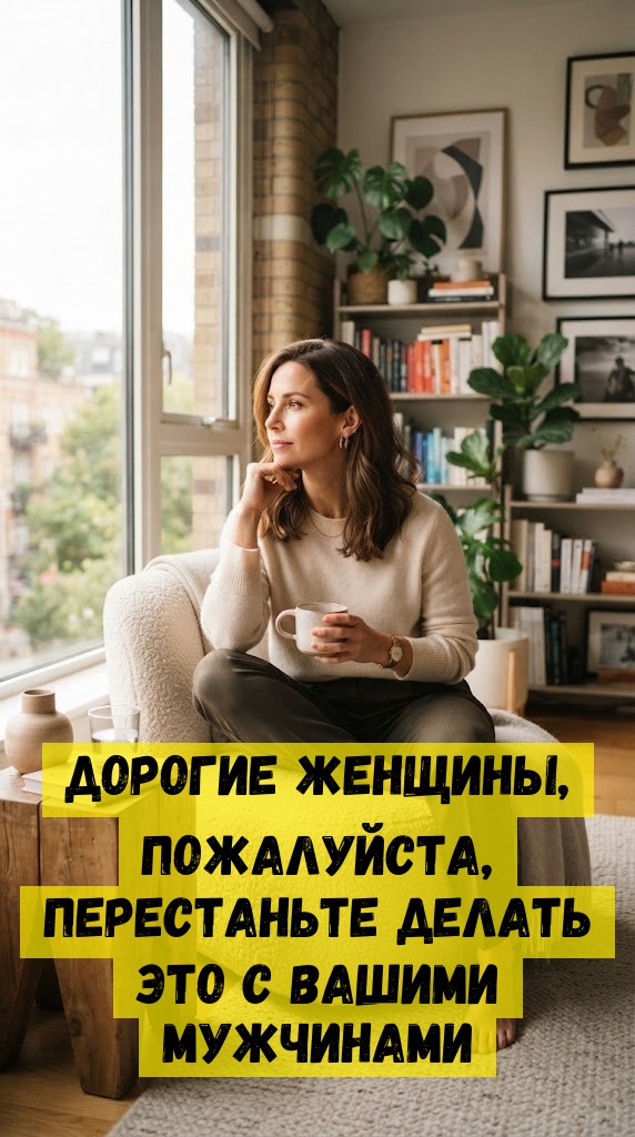 ДОРОГИЕ ЖЕНЩИНЫ, ПОЖАЛУЙСТА, ПЕРЕСТАНЬТЕ ДЕЛАТЬ ЭТО С ВАШИМИ МУЖЧИНАМИ