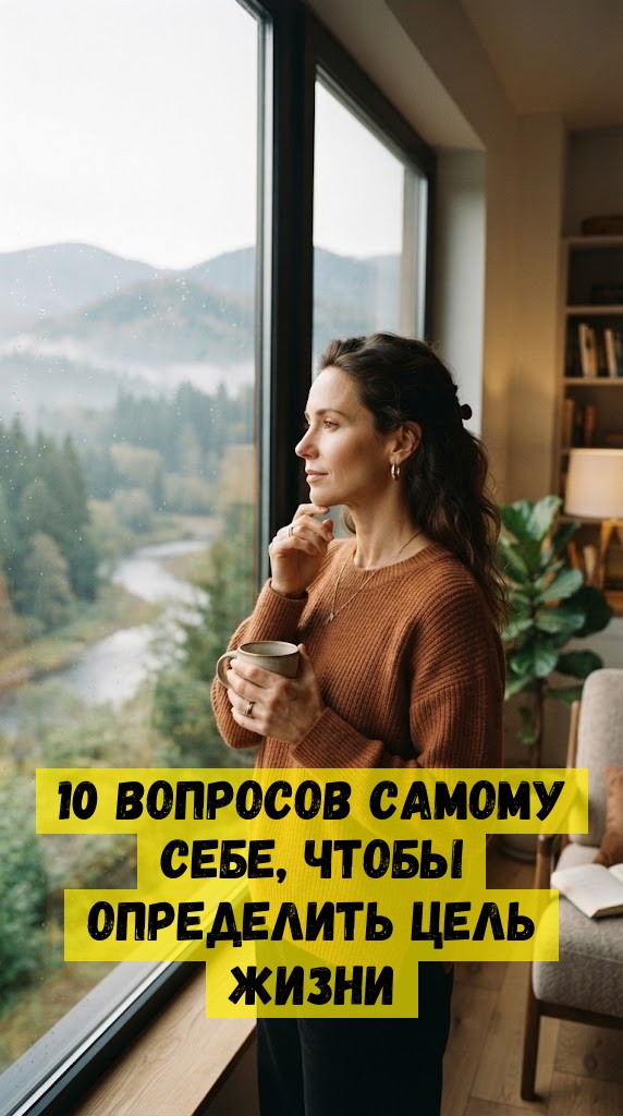 10 вопросов самому себе, чтобы определить цель жизни