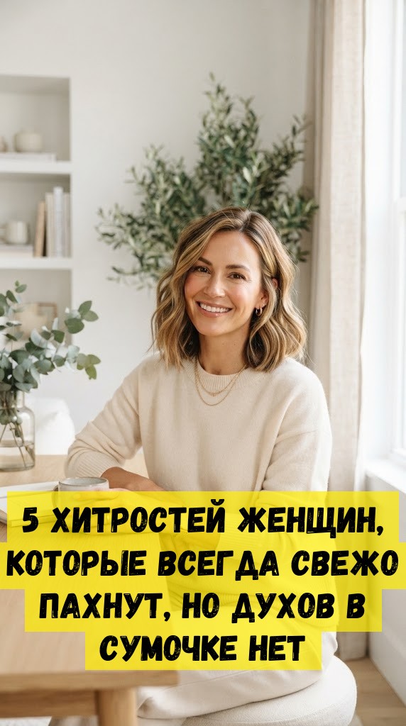 5 хитростей женщин, которые всегда свежо пахнут, но духов в сумочке нет 5 хитростей женщин, которые всегда свежо пахнут, но духов в сумочке нет