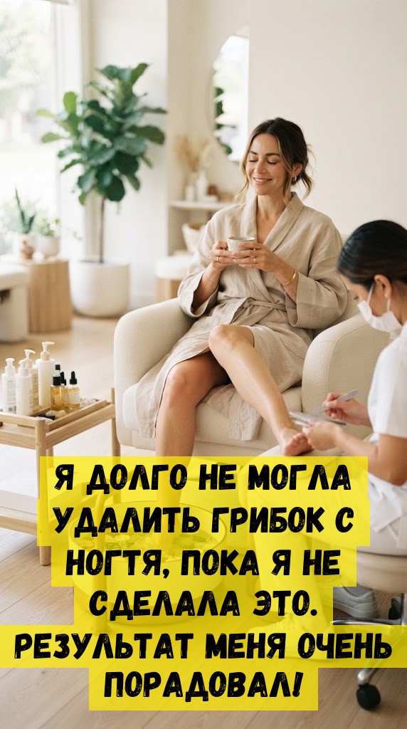 Я долго не могла удалить грибок с ногтя, пока я не сделала это. Результат меня очень порадовал!