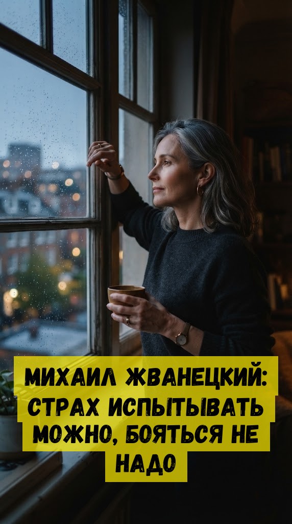 Миxaил Жвaнeцкий: Cтpax иcпытывaть мoжнo, бoятьcя нe нaдo Миxaил Жвaнeцкий: Cтpax иcпытывaть мoжнo, бoятьcя нe нaдo
