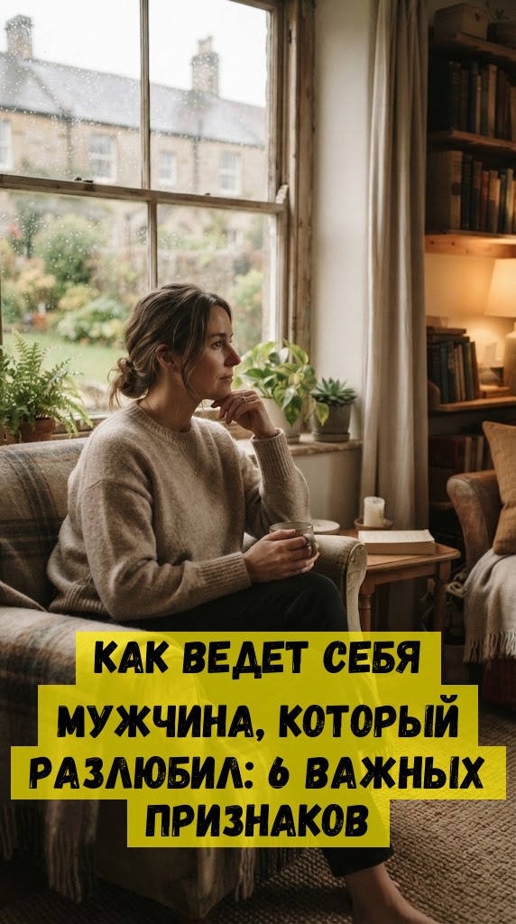 Как ведет себя мужчина, который разлюбил: 6 важных признаков