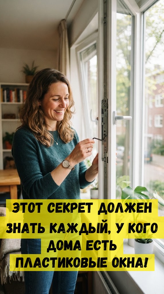 Этот секрет должен знать каждый, у кого дома есть пластиковые окна!