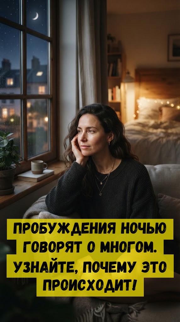 Пробуждения ночью говорят о многом. Узнайте, почему это происходит!