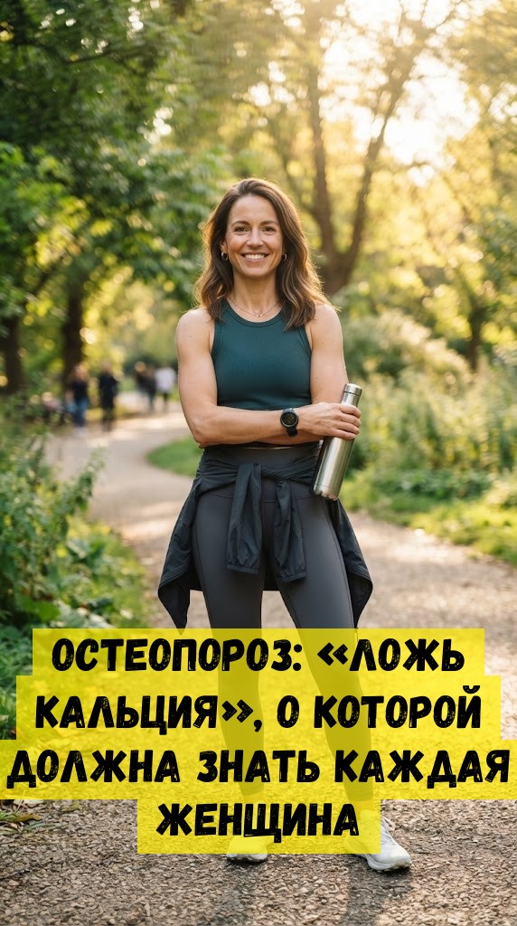 ОСТЕОПОРОЗ: &laquo;Ложь кальция&raquo;, о которой должна знать каждая женщина