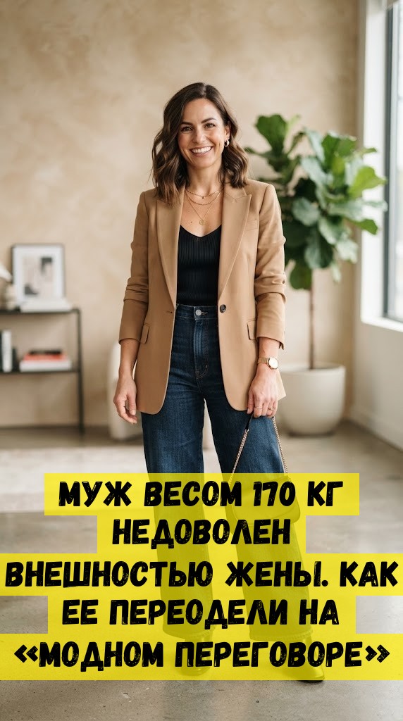 Муж весом 170 кг&nbsp;недоволен внешностью жены. Как ее&nbsp;переодели на &laquo;Модном переговоре&raquo;