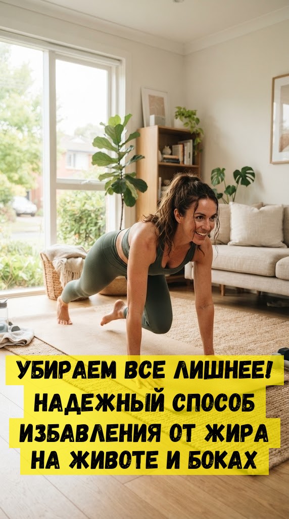 Убираем все лишнее! Надежный способ избавления от жира на животе и боках