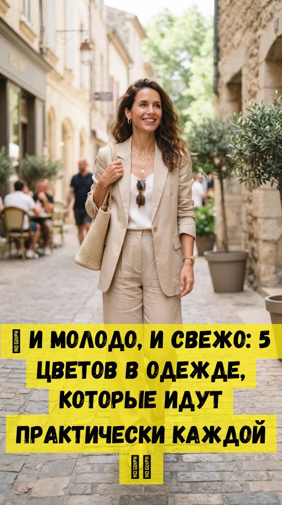 💫 И молодо, и свежо: 5 цветов в одежде, которые идут ПРАКТИЧЕСКИ КАЖДОЙ 🌈💃